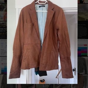 Ulla Johnson genuine leather jacket size small